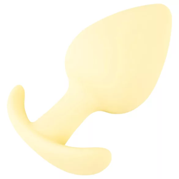 Plug anal Cuties Mini en silicone - butt plug (jaune, 3,1 cm)