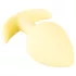 Plug anal Cuties Mini en silicone - butt plug (jaune, 3,1 cm)