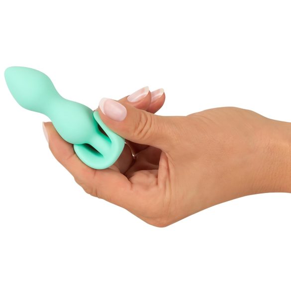 Cuties Mini Plug - plug anal en silicone - menthe (2,3cm)