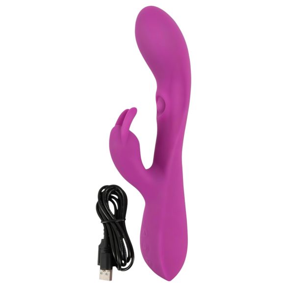 Javida - Vibromasseur rabbit à 3 moteurs - stimulation clitoridienne - violet