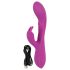 Javida Thumping Rabbit - Vibromasseur 3 moteurs pour le clitoris (violet)