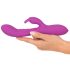Javida Thumping Rabbit - Vibromasseur 3 moteurs pour le clitoris (violet)