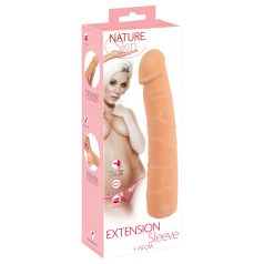 Nature Skin - manchon pénien extensible et épaissi (24cm)
