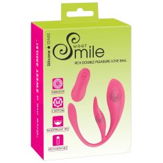 SMILE - œuf vibrant sans fil rechargeable (rose) SMILE - œuf vibrant sans fil rechargeable (rose)