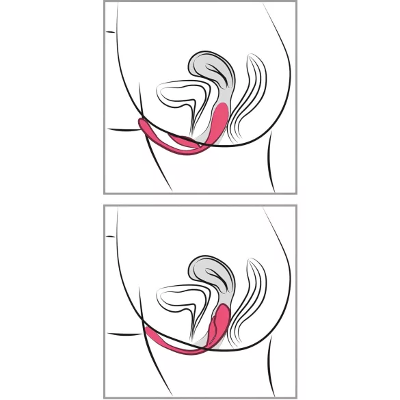 SMILE - œuf vibrant télécommandé rechargeable - silicone rose