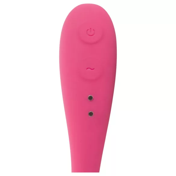 SMILE - œuf vibrant télécommandé rechargeable - silicone rose