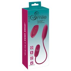Duo Œuf Vibrant Smile Love - pour plaisir anal et vaginal