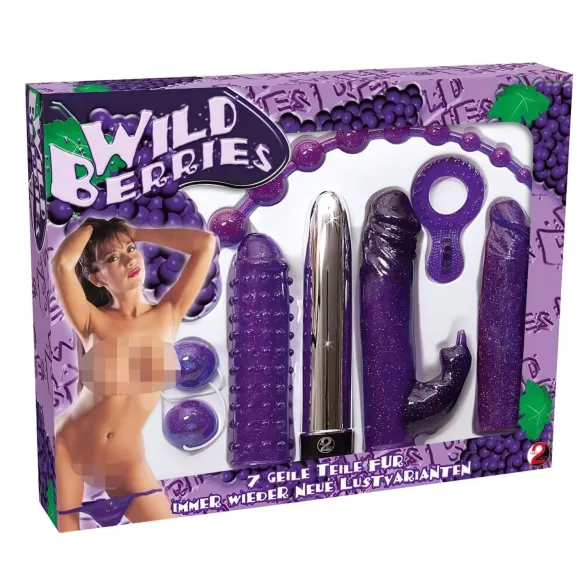 You2Toys - Kit sextoy vibrant pailleté 7 pièces