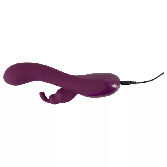 SMILE - vibromasseur rabbit 3 moteurs rechargeable - silicone violet