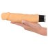 Nature Skin - vibromasseur réaliste - beige (23cm)