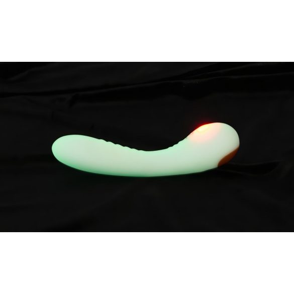 You2Toys - vibromasseur point G lumineux - phosphorescent blanc