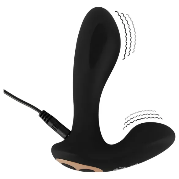 XOUXOU - vibromasseur portable électro point G et prostatique - noir