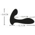 XOUXOU - Vibromasseur portable G et P (noir)
