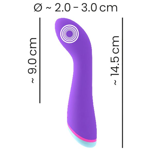 You2Toys - vibromasseur point G rechargeable étanche - violet
