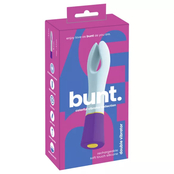 You2Toys - vibromasseur rechargeable étanche double moteur - multicolore