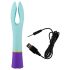 You2Toys bunt. - vibreur étanche 2 moteurs, rechargeable (coloré)