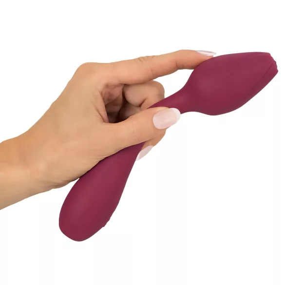 You2Toys Rosenrot - vibromasseur point G flexible - silicone rouge