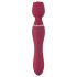 You2Toys Rosenrot - vibromasseur rose rechargeable (rouge)
