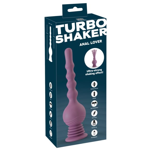 You2Toys Turbo Shaker - Vibromasseur anal (violet)