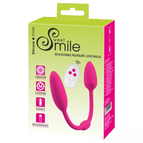 Sweet Smile - Boules geisha doubles RC (rose)