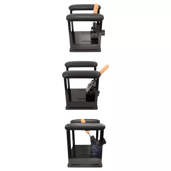 The Banger Sit-On-Climaxer - machine à sexe électrique (noir)