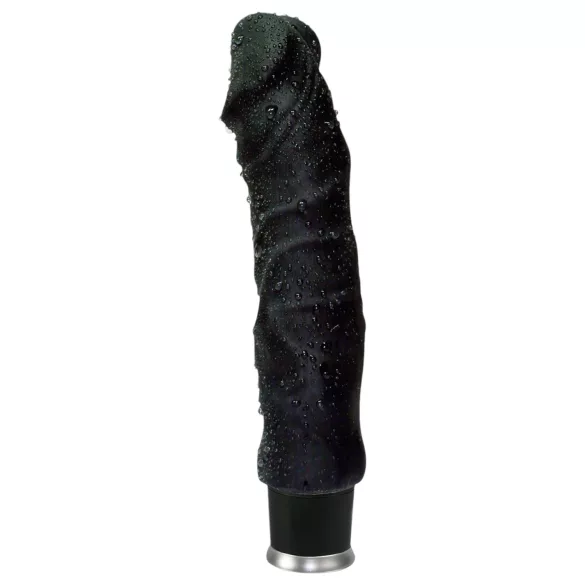Nature Skin - vibromasseur réaliste (noir, 22 cm)