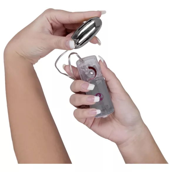 You2Toys - œuf vibrant Silver Star - argent