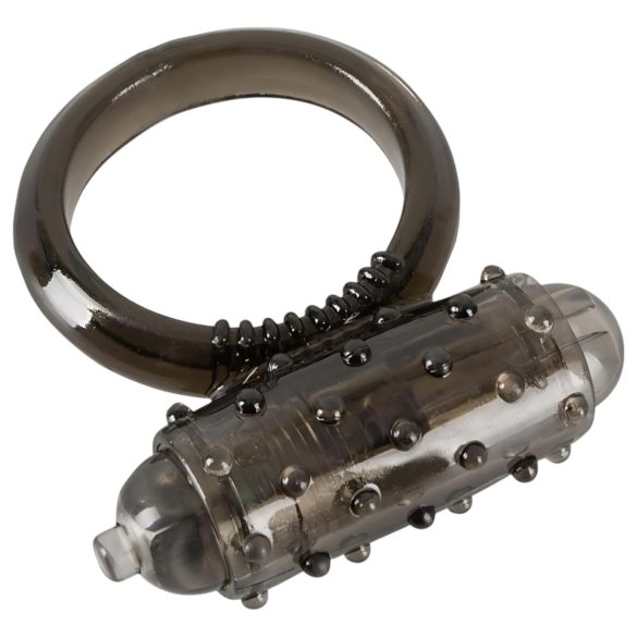 You2Toys - anneau pénien vibrant en silicone - noir