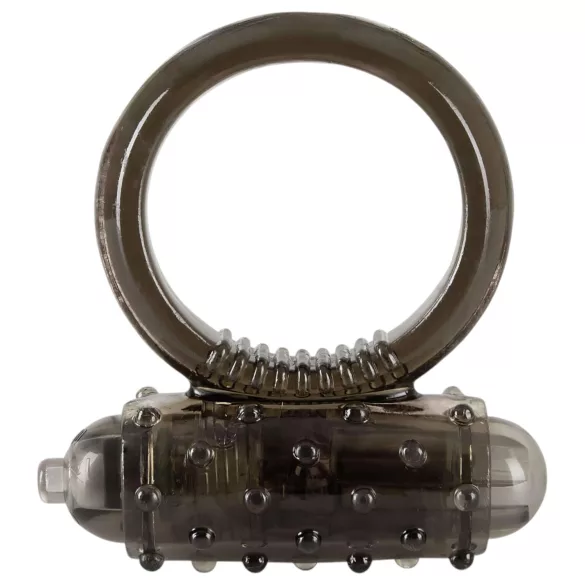 You2Toys - anneau pénien vibrant en silicone - noir