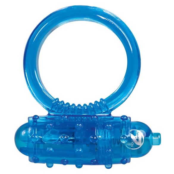 You2Toys - Anneau vibrant en silicone (bleu)