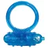 You2Toys - anneau pénien vibrant en silicone - bleu