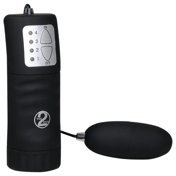 You2Toys - Vibro-œuf noir velours