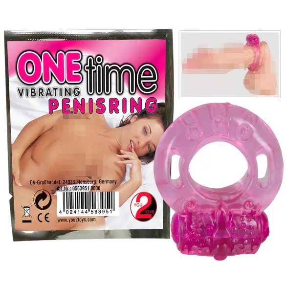 You2Toys - Anneau vibrant unique (rose)