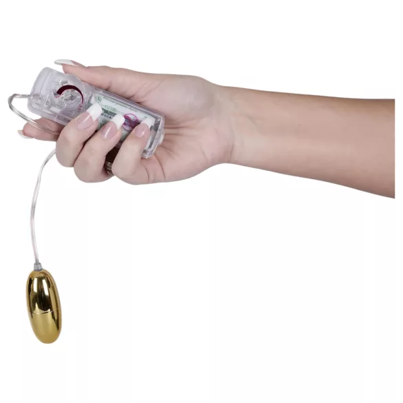 You2Toys - Œuf vibrant - doré - stimulation clitoridienne