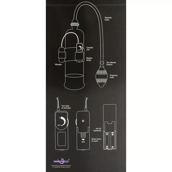 Péniszpumpa - pompe à pénis vibrant