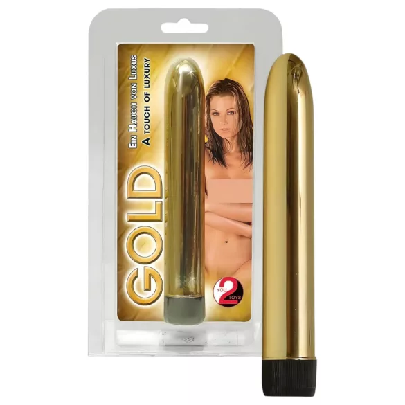 You2Toys - Vibromasseur doré - couleur or