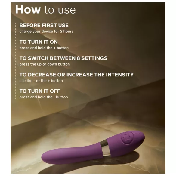 LELO - Vibromasseur luxe - puissant - silicone violet
