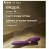 LELO - Vibromasseur luxe - puissant - silicone violet