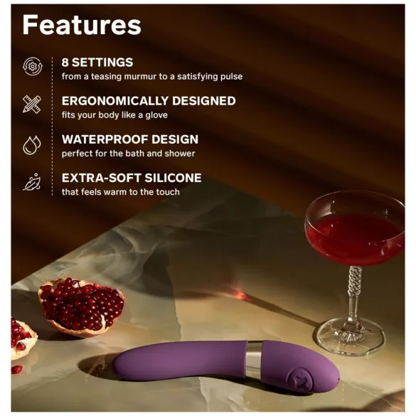 LELO - Vibromasseur luxe - puissant - silicone violet