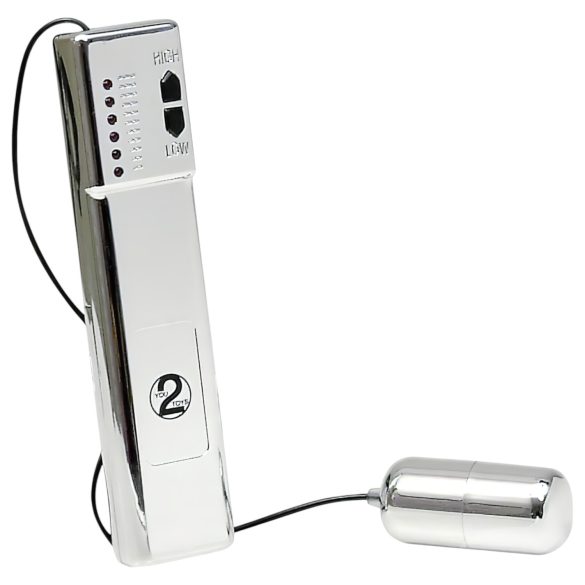 You2Toys Climax - Œuf vibrant (argent)