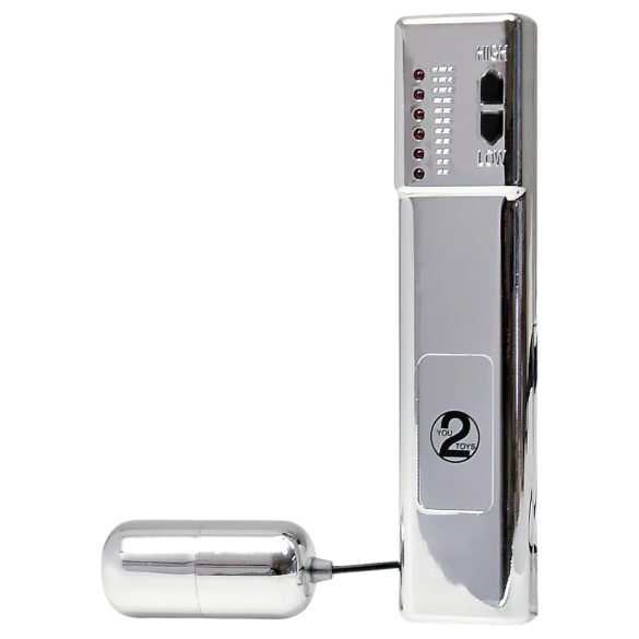 You2Toys Climax - Œuf vibrant (argent)