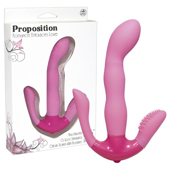 Proposition - Vibromasseur triple plaisir