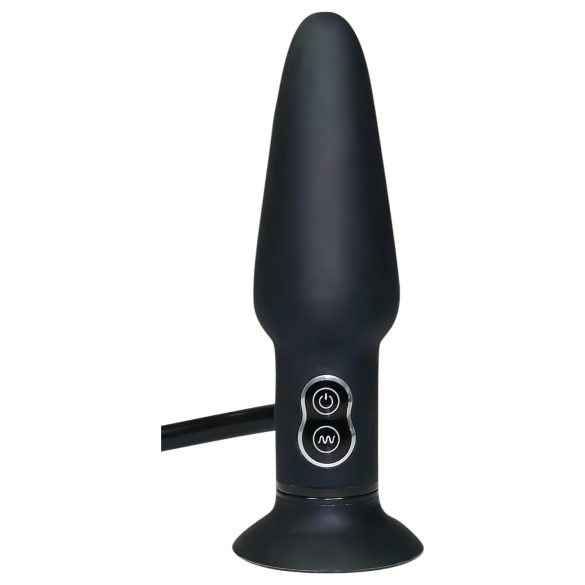 You2Toys True Black - Vibromasseur anal gonflable (noir)
