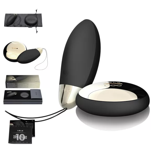 LELO Lyla 2 - œuf vibrant télécommandé portatif (noir)
