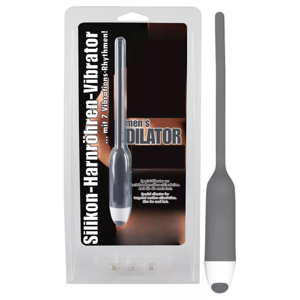 You2Toys - dilatateur urétral vibrant - silicone gris 6mm