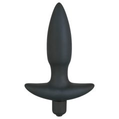 Plug anal vibrant Velvet Noir - petit
