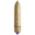 RO-80mm - petit vibro stick (7 rythmes) - or couleur