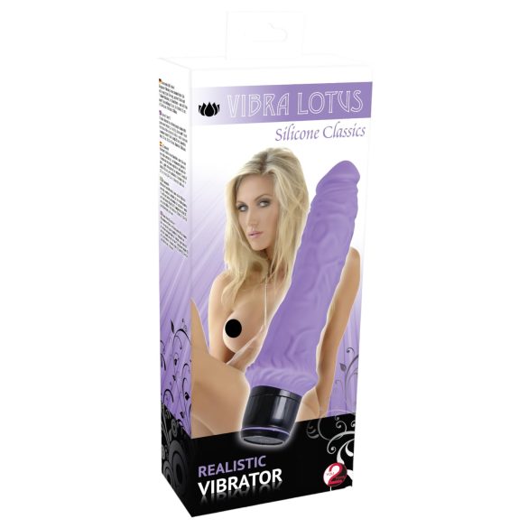 You2Toys - godemichet réaliste vibrant - silicone violet
