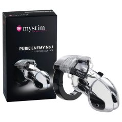 mystim Pubic Enemy No 1 - Cage Électro pour Pénis mystim Pubic Enemy No 1 - Cage Électro pour Pénis