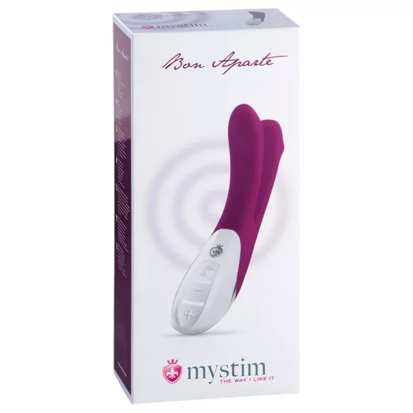 mystim Bon Aparte - vibromasseur double (mûre)